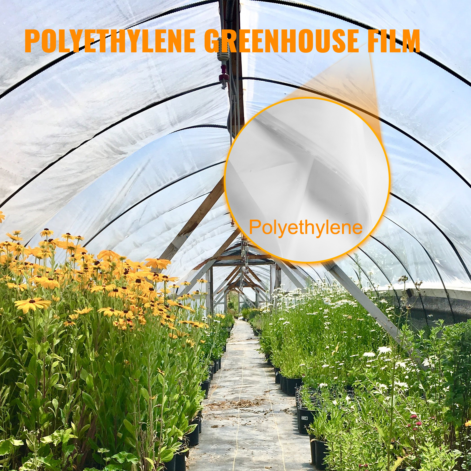 Polyeteenikalvon rakenne
