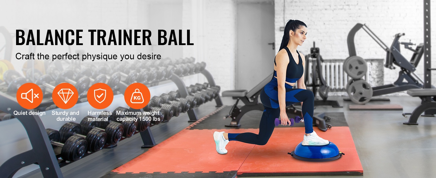 Puolipallomainen tasapainotraineri harjoitteluun