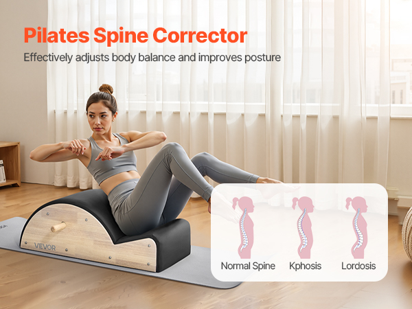 Pilates-selkäkaari puinen rakenne