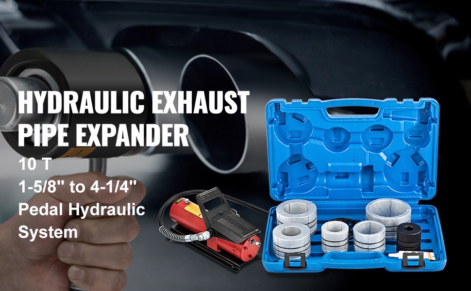 Hydraulinen pakoputken laajennin