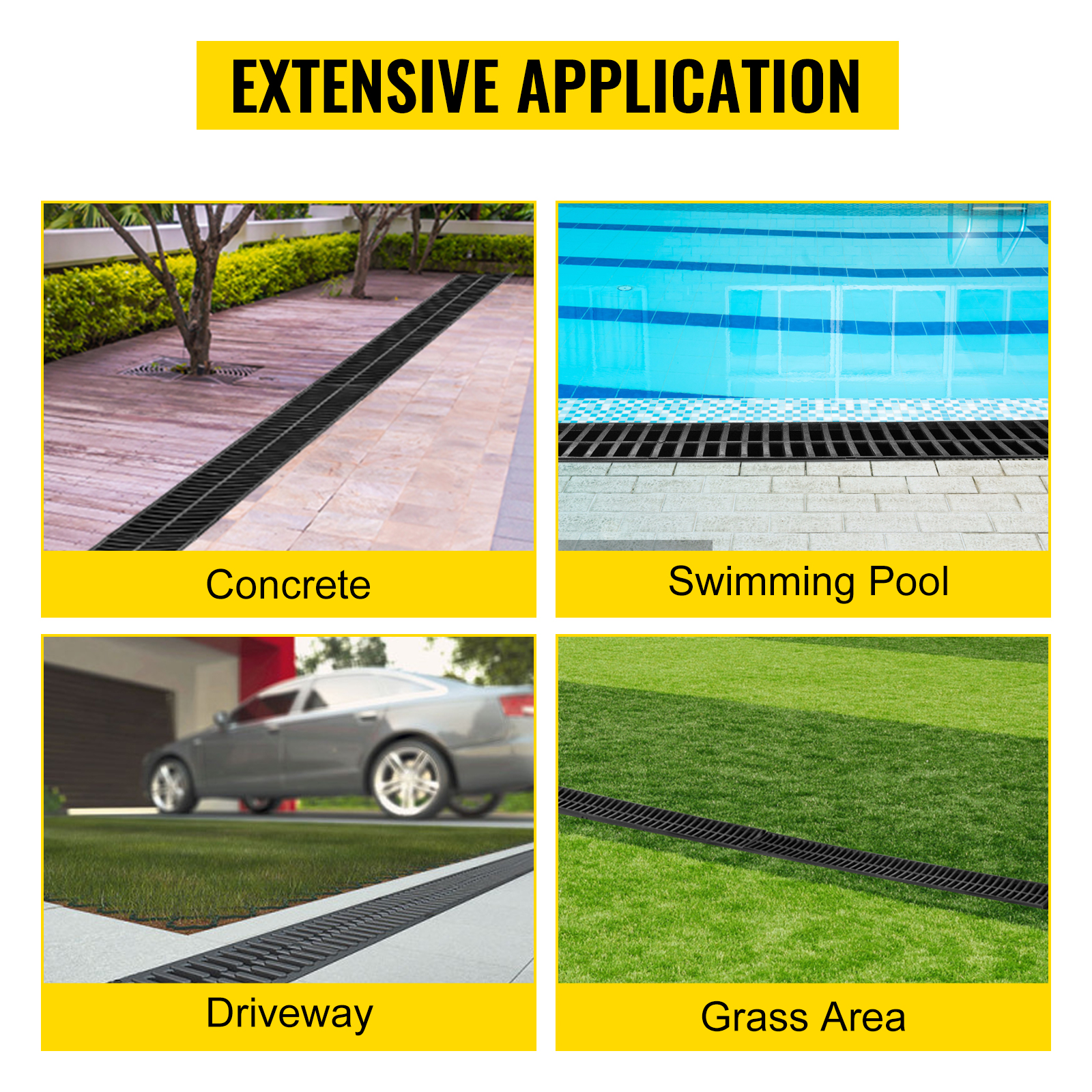 Kaivonkourujen käyttökohteita