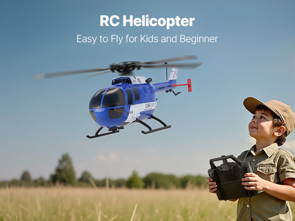 RC-helikopteri lasten kauko-ohjattava
