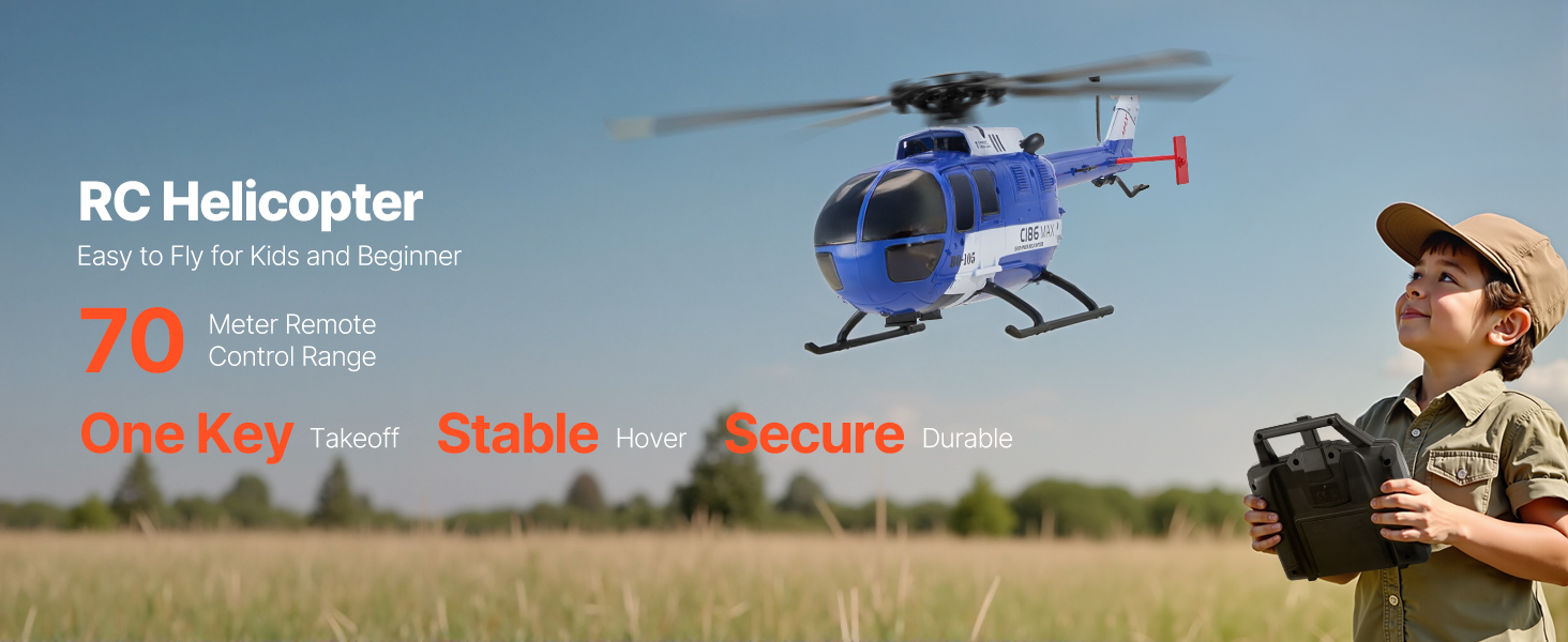 RC-helikopteri 2.4GHz 4-kanavainen