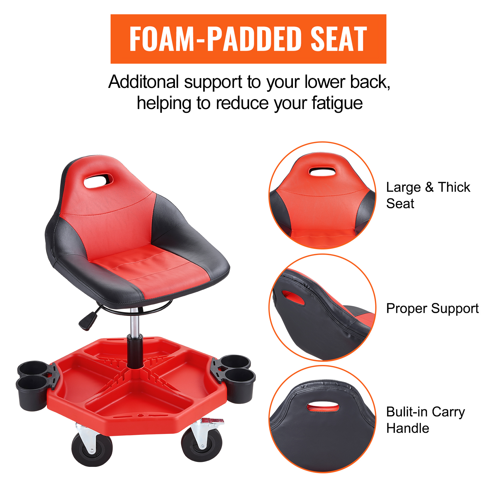 Mukava istuin ja selkänoja