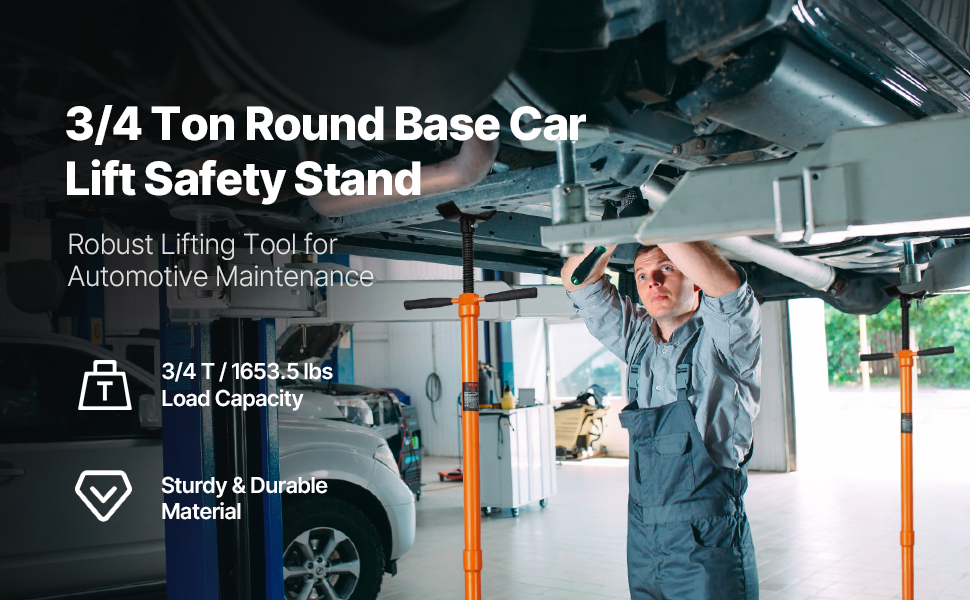 Nostimen tukiteline, yleisnäkymä