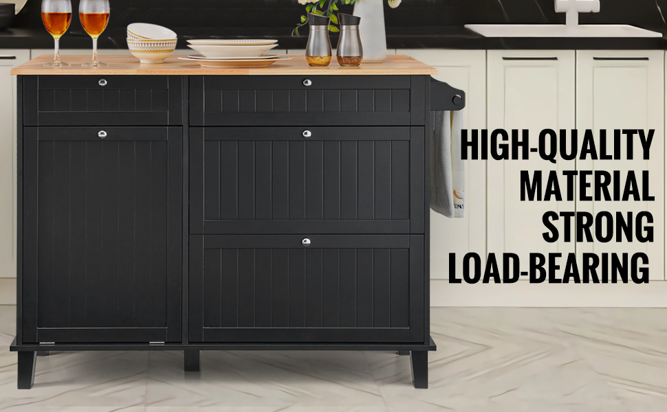 Keittiösaarekkeen tukevat materiaalit ja sileä pinta