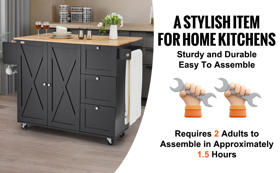 Pel-koinen ja tyylikäs keittiösaareke