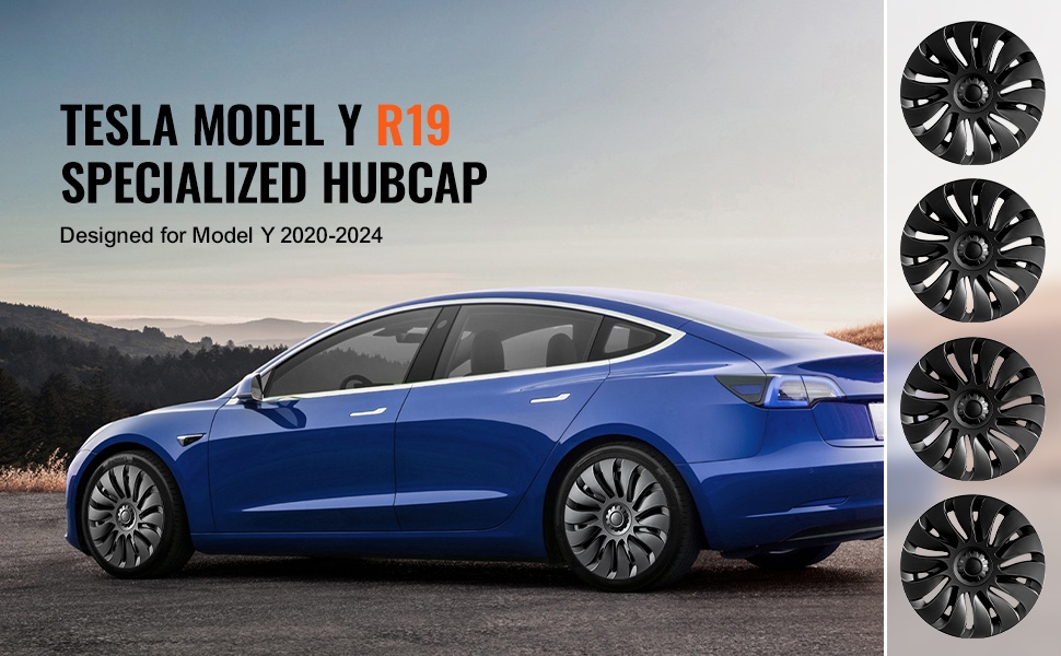 Pölykapselit Tesla Model Y -vanteille