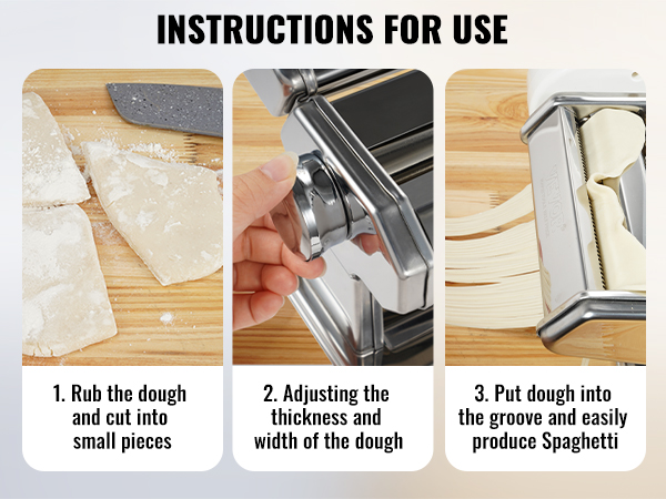 Pastan valmistus vaiheittain