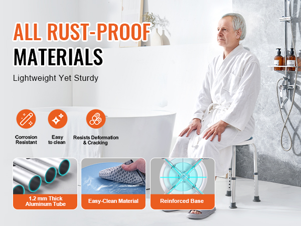 Suihkujakkaran materiaalien yksityiskohta