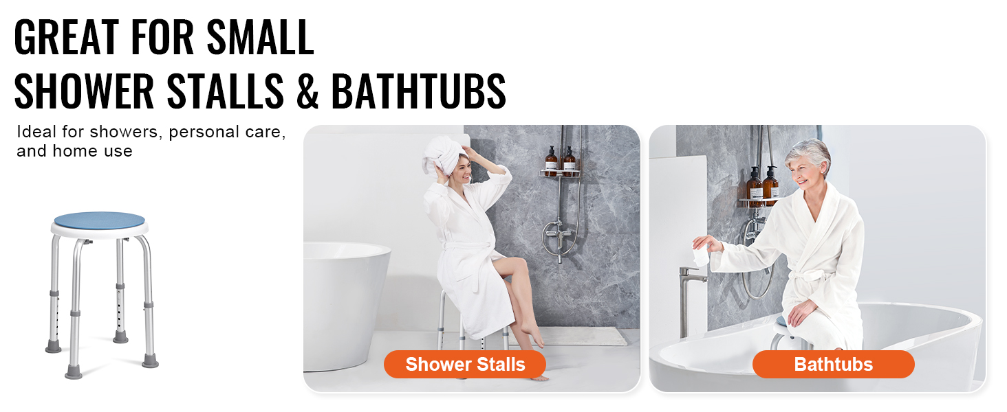 Suihkujakkara kylpyammeessa