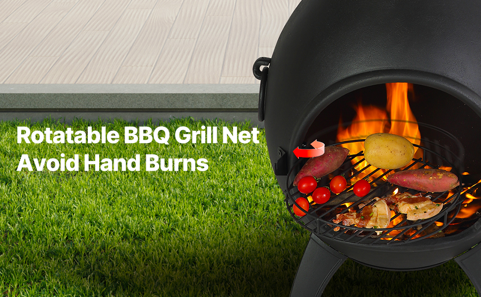 Käännettävä BBQ-grilli