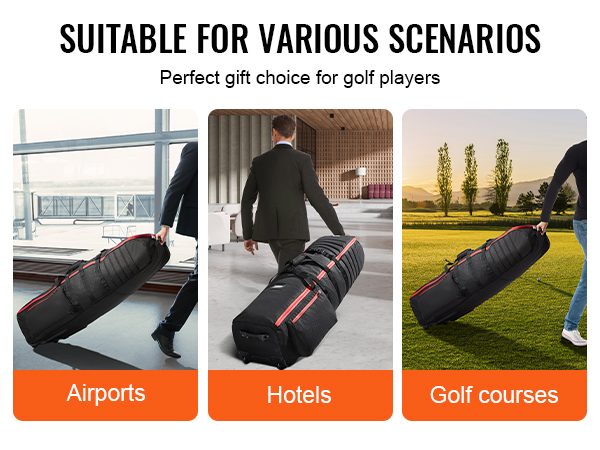 Golfmatkalaukku lentomatkalle