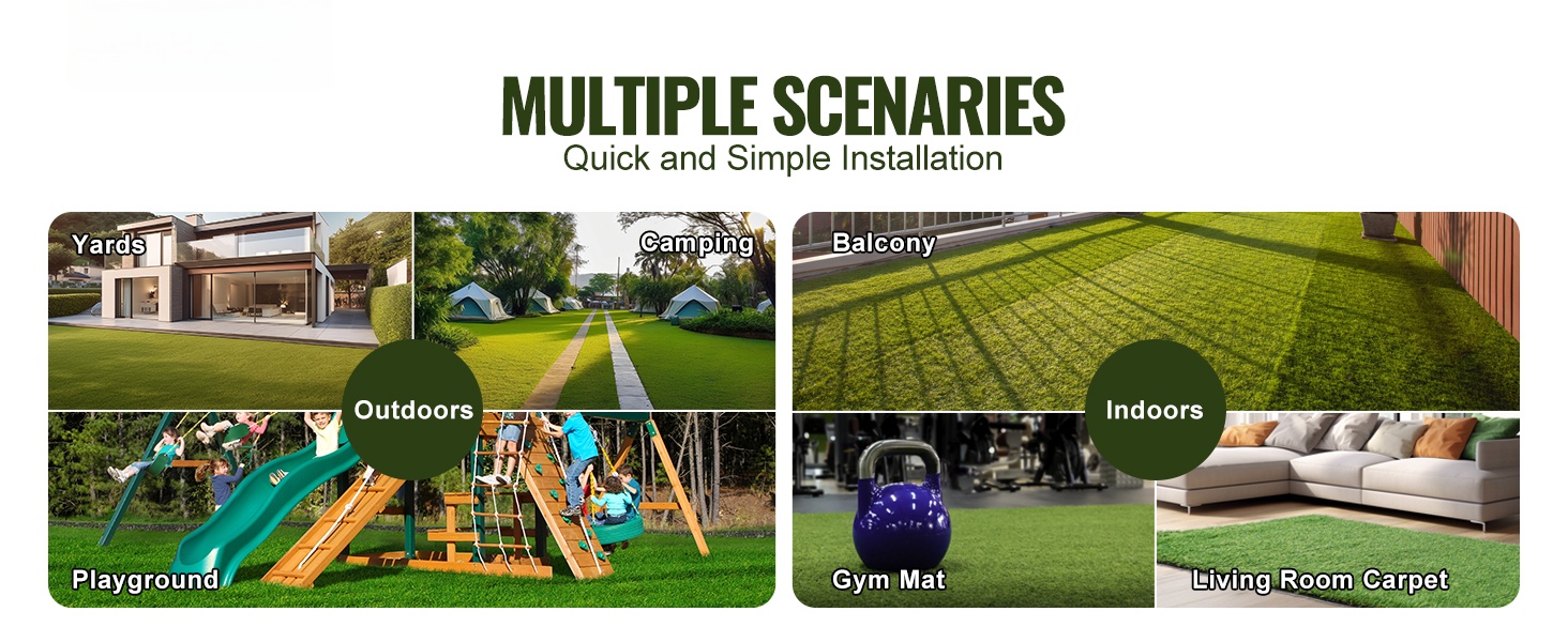 Tekonurmilaatat eri käyttökohteissa