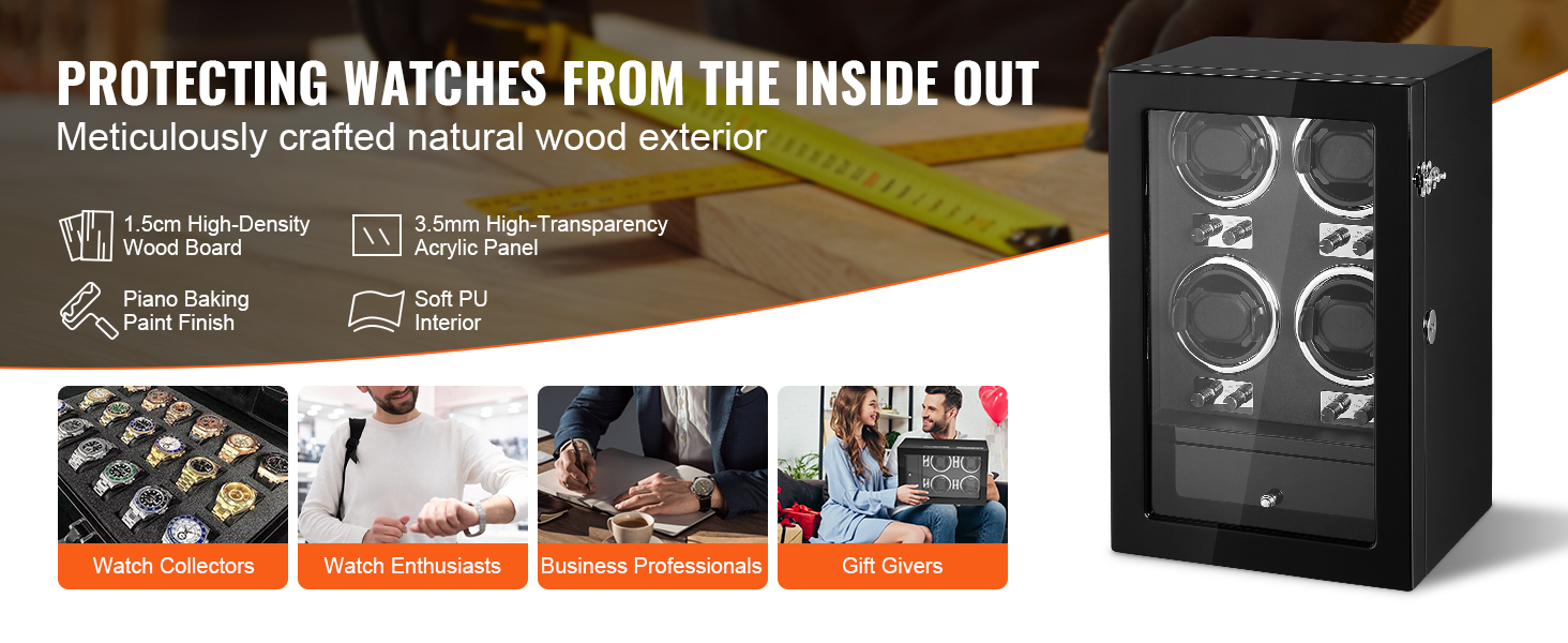 Kellonvetäjän puurunko ja akryyliovi