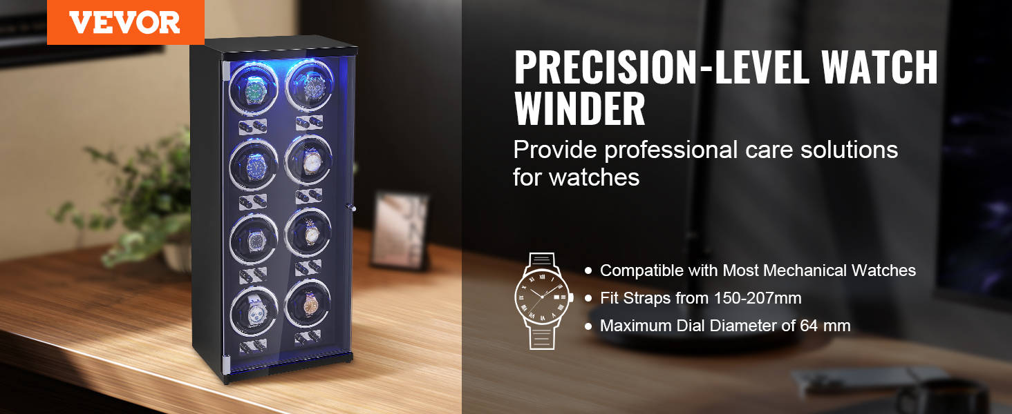 Kellonpyörittäjä etuviistosta