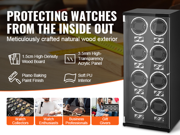 Kellonpyörittäjän ulkopinta