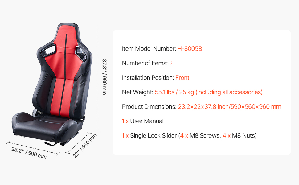 Kilpaistuimen mitat ja rakenne