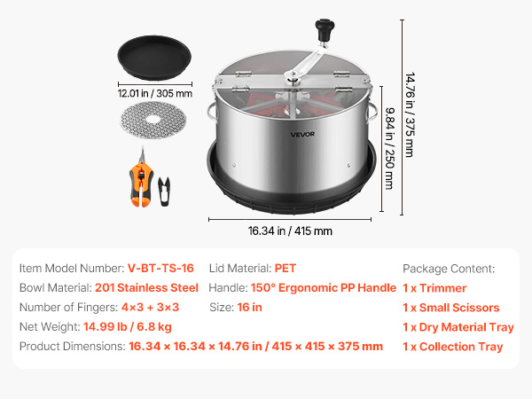 Nupputrimmeri yksityiskohta