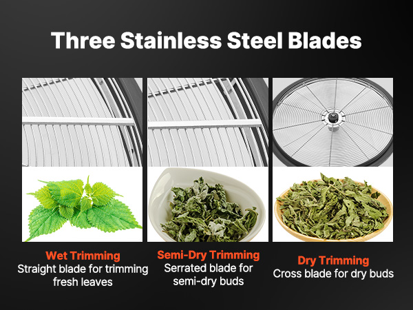 Kulhotrimmeri ruostumattomasta teräksestä valmistetuilla terillä mobiilinäkymä