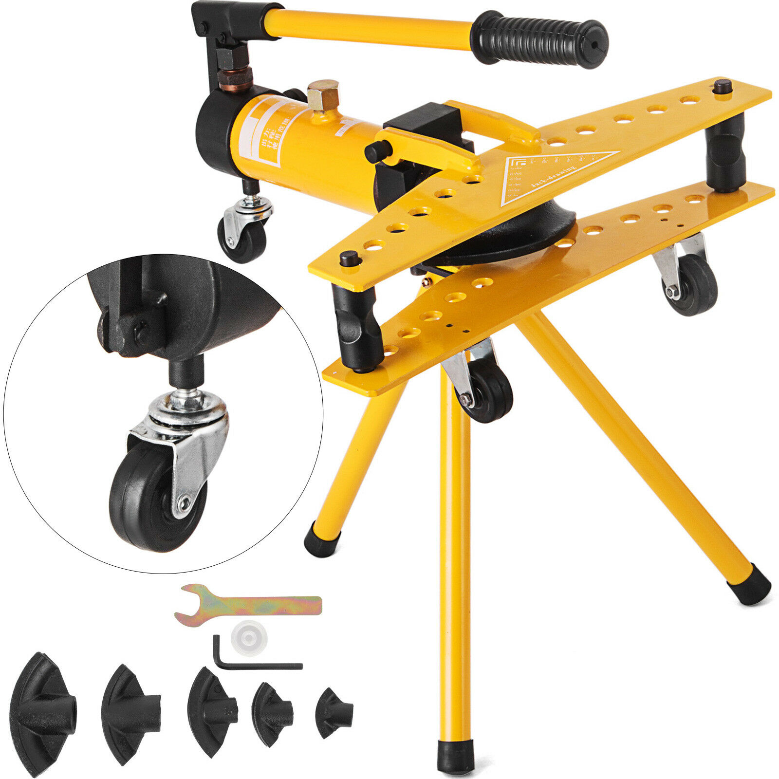Hydraulinen putkentaivutin yleiskuva