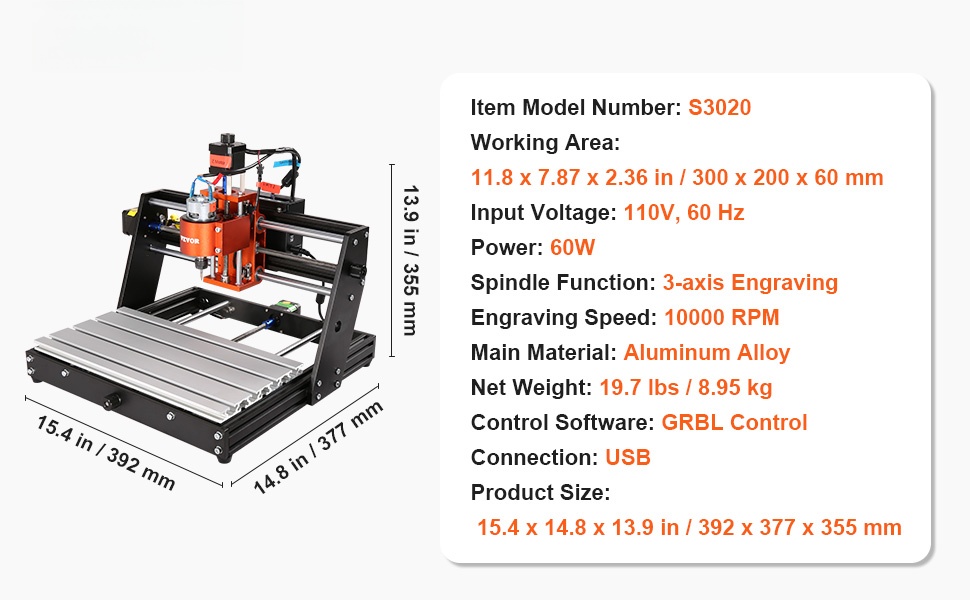 CNC-kone yleiskuva
