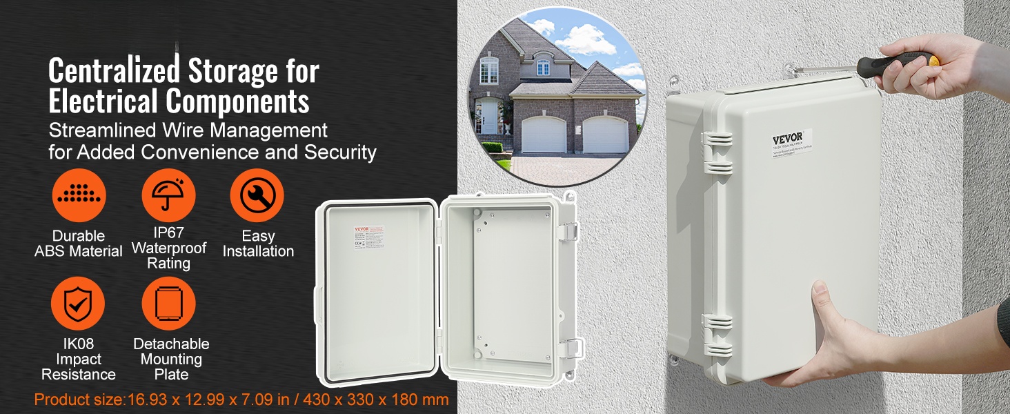 Sähköinen liitoskotelo ulkokäyttöön