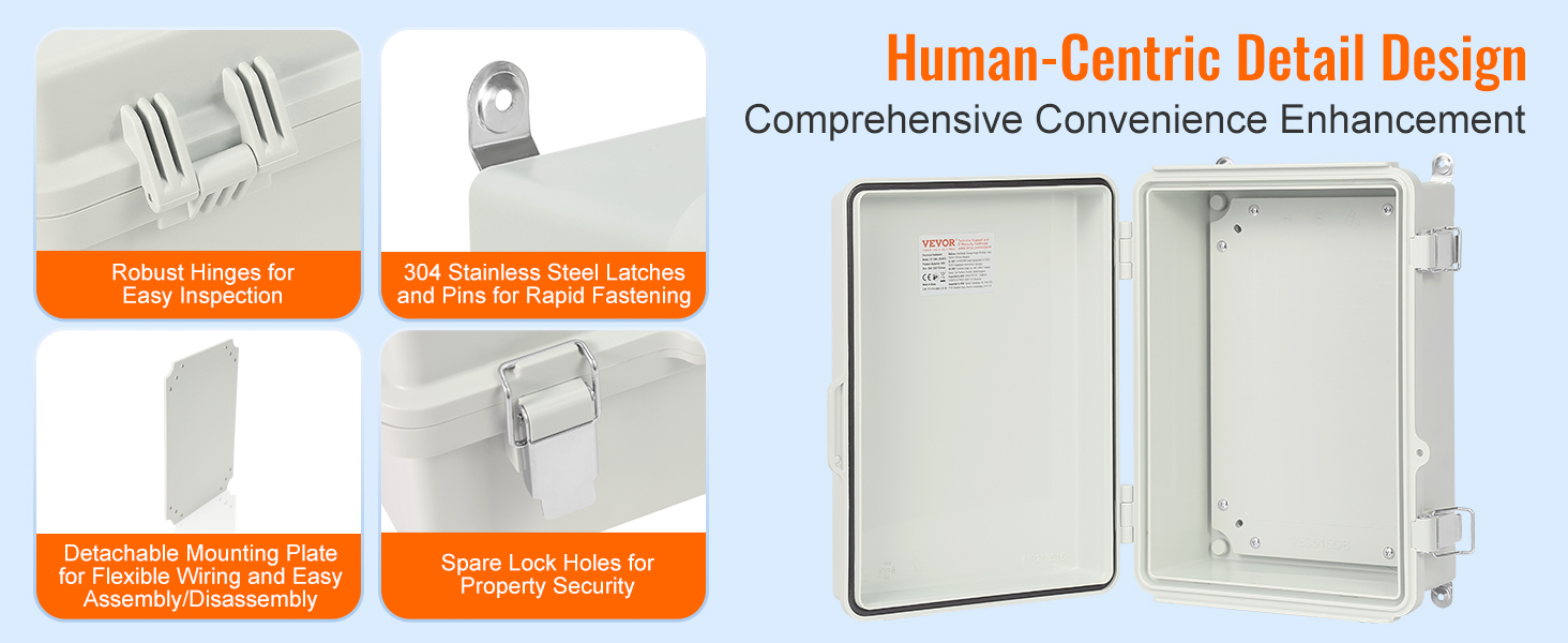 Saranallinen kansi ja ruostumaton teräslukko