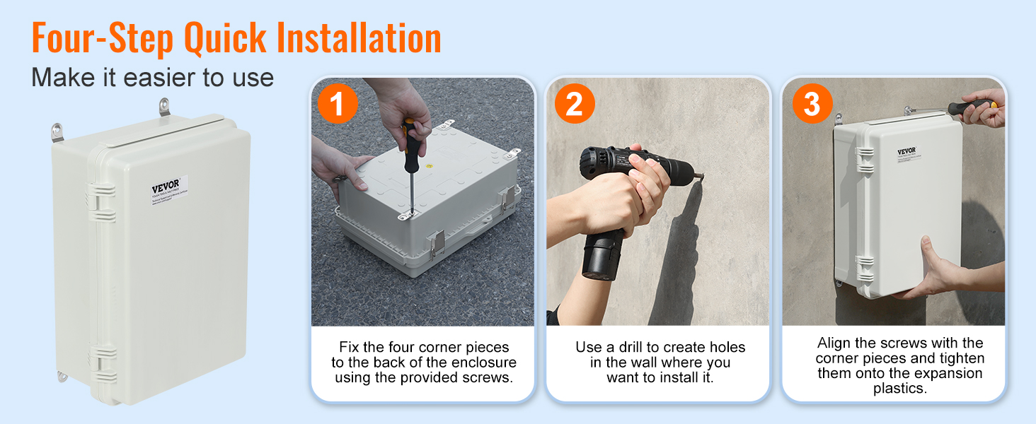 Asennus- ja huolto-ohjeiden yhteenveto