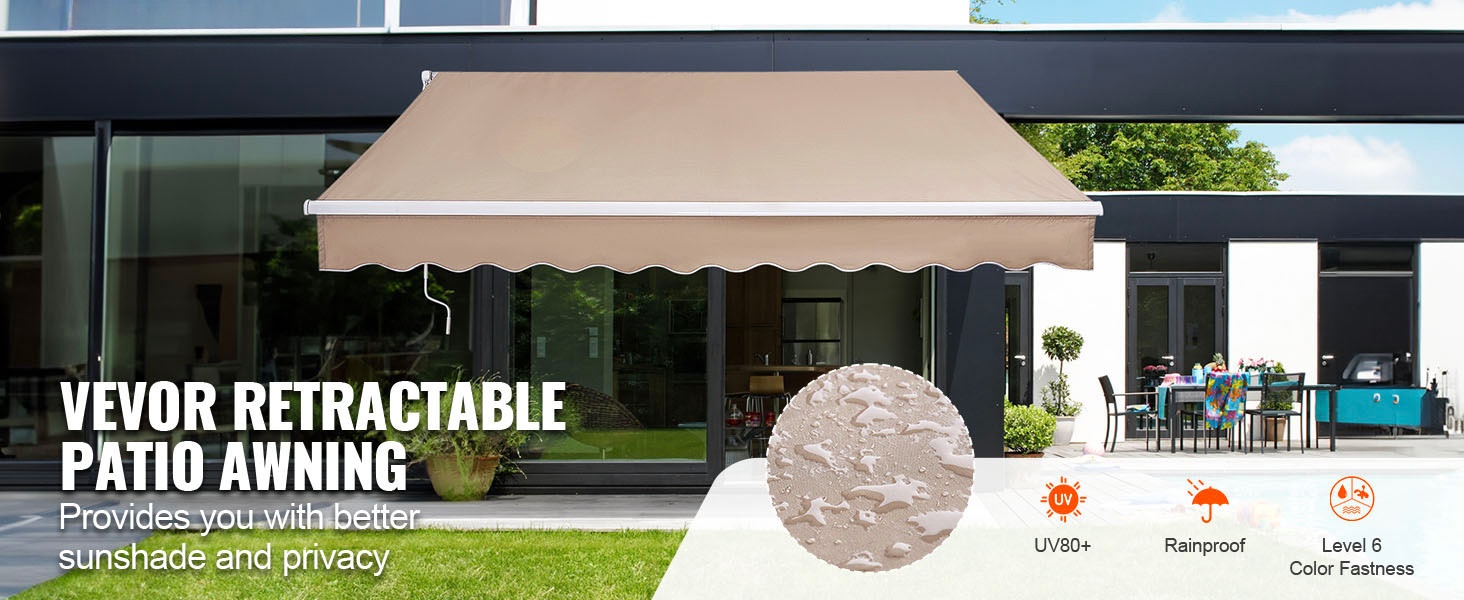 Markiisi terassille 12x10 ft
