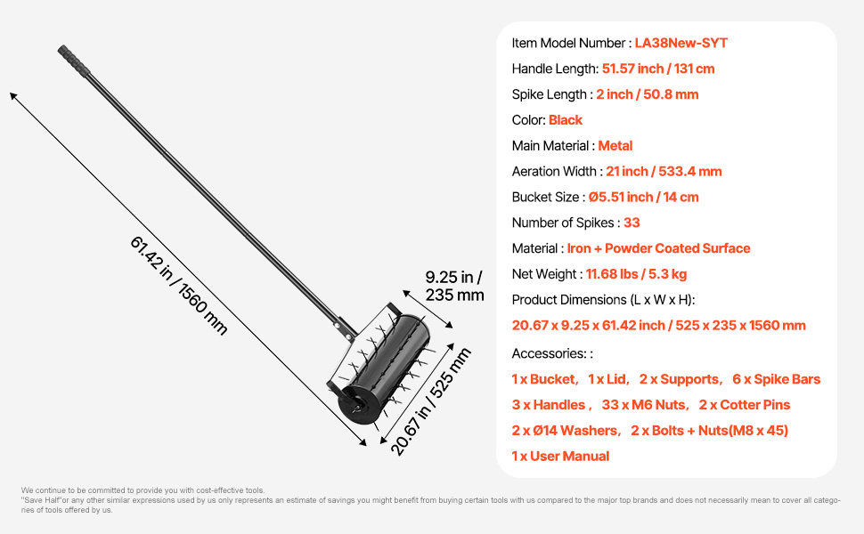 Nurmikon ilmaajan rakenne