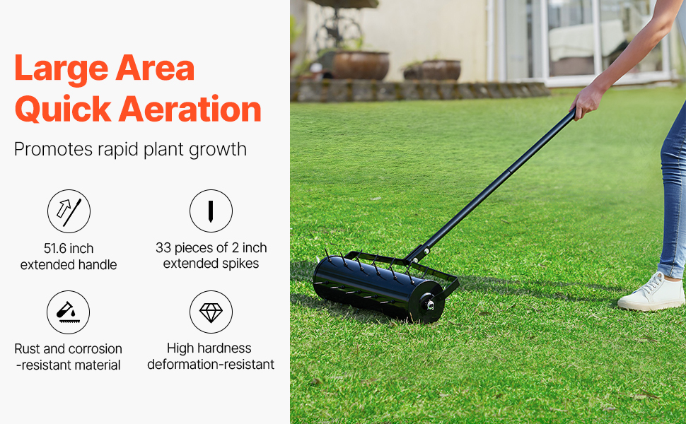 Rullaava nurmikon ilmaaja