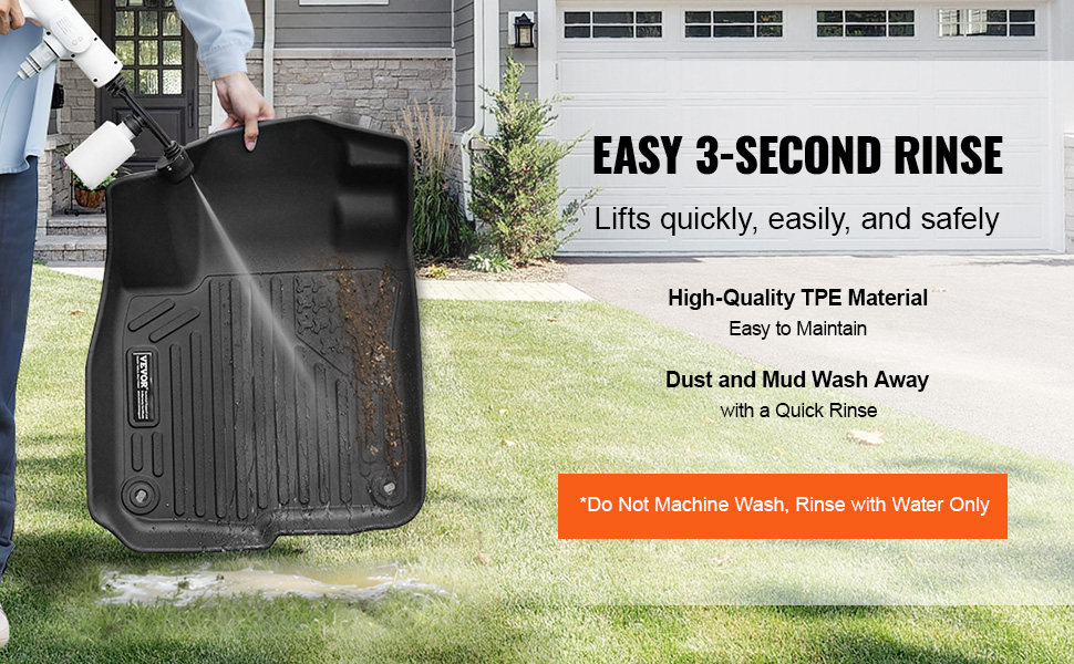 Helposti puhdistettavat lattiamatot