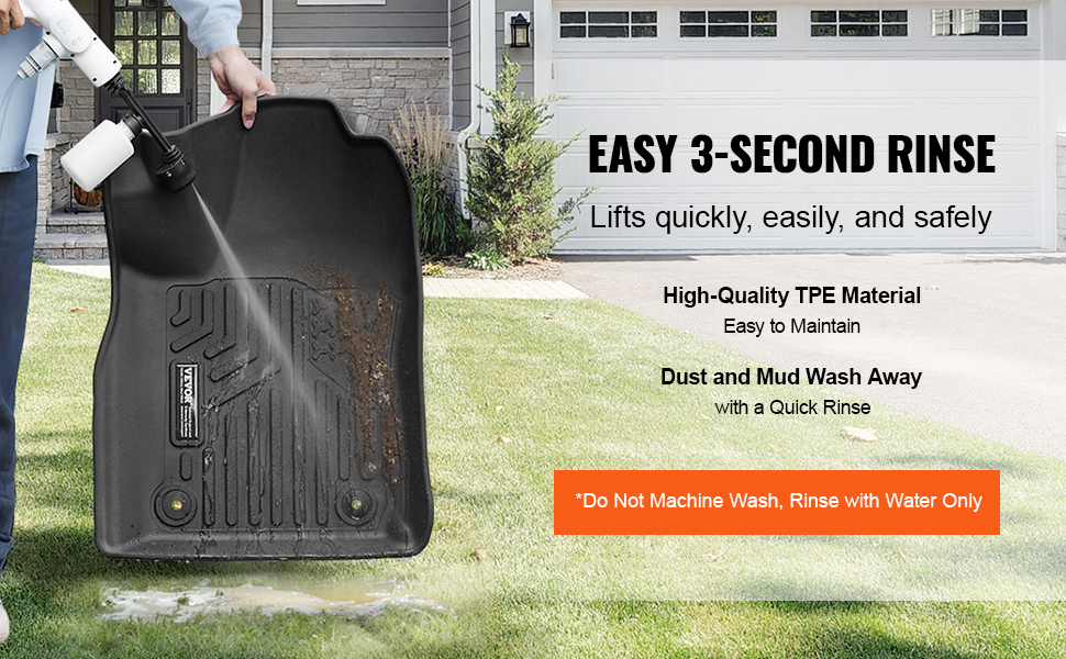 Helposti puhdistettavat lattiamatot