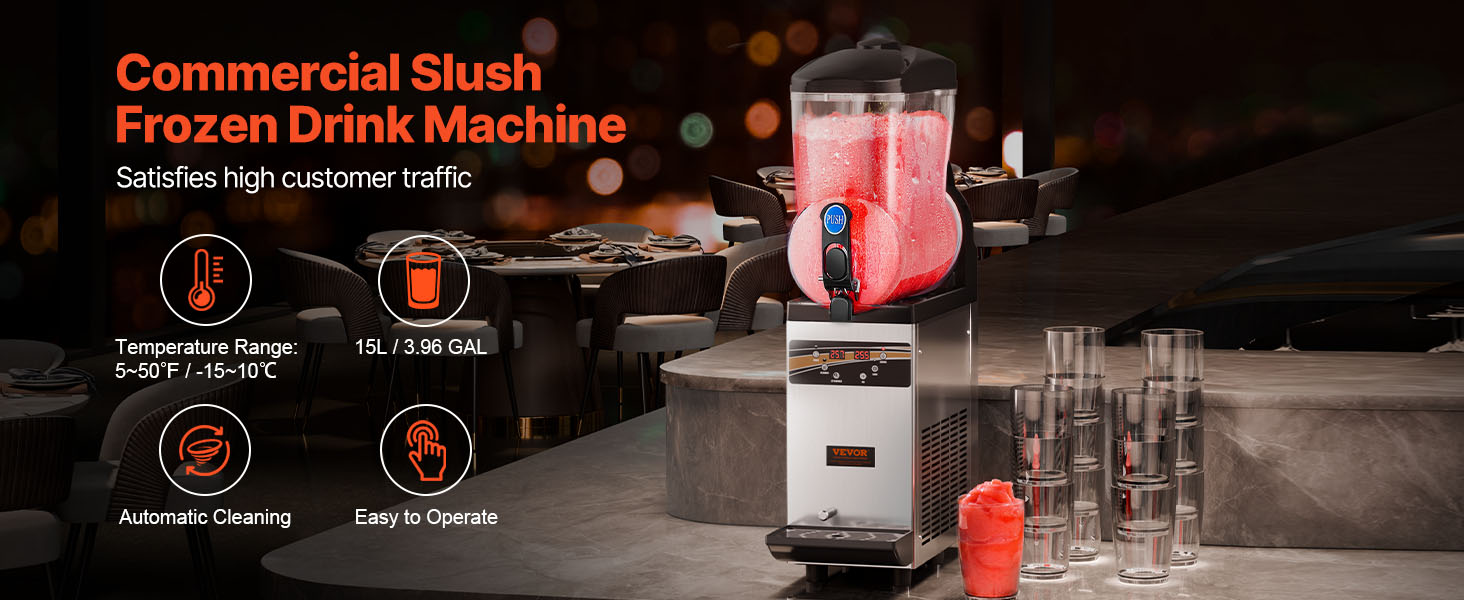 Slush-juomakone 15L