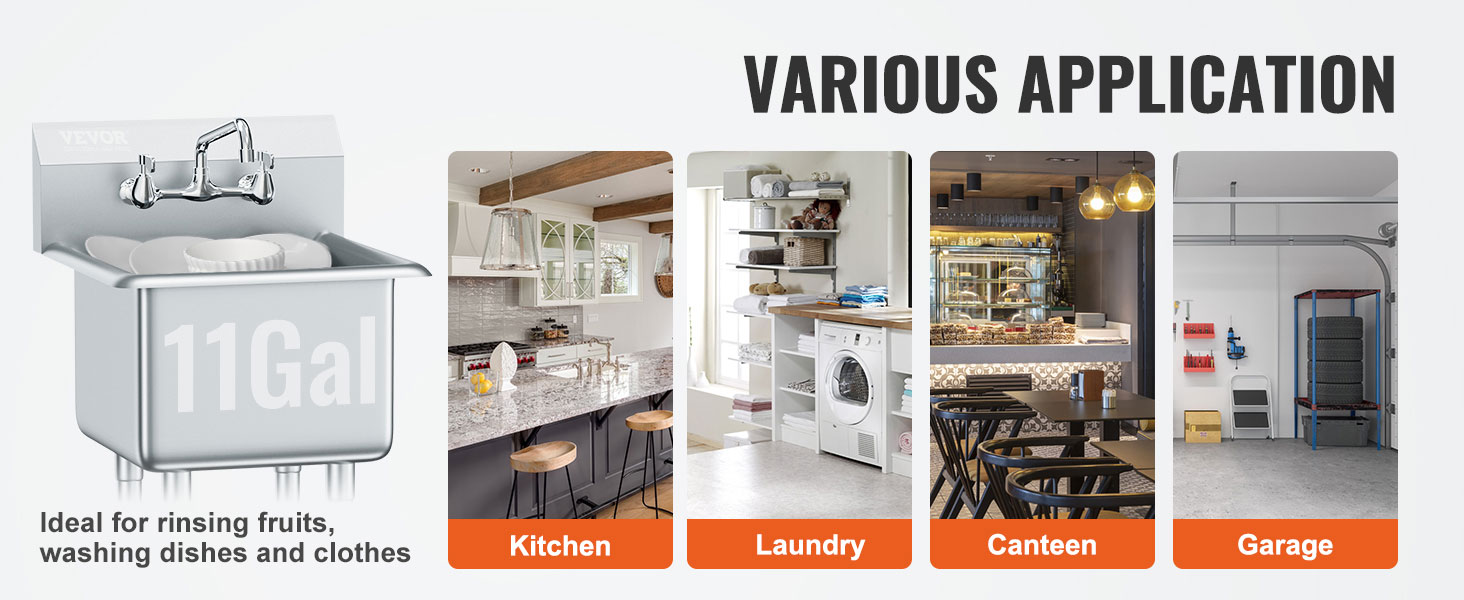 Allas käytössä keittiössä ja pesutiloissa