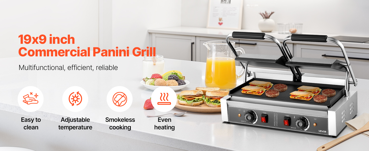 Paninigrilli työtasolla