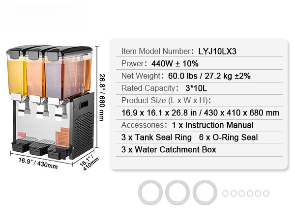 Kompakti koko ja mitoitus