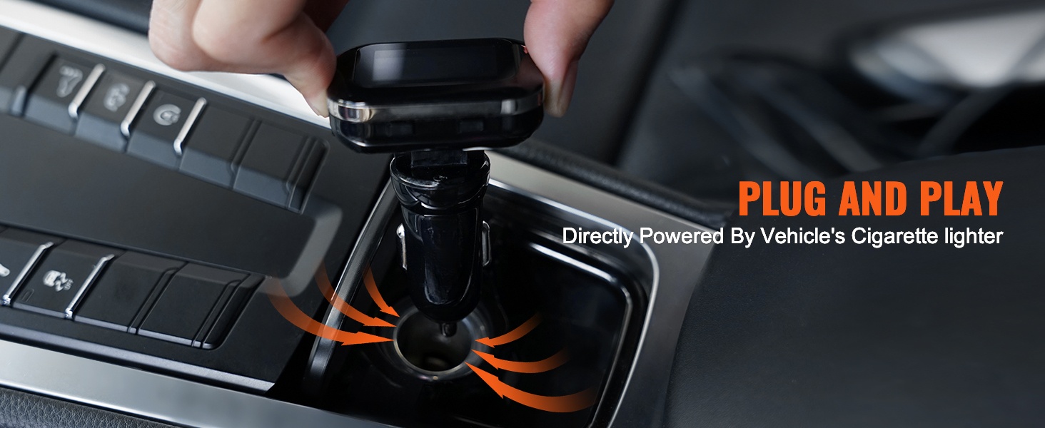 Tupakansytyttimeen kytkettävä rengaspaineen valvonta