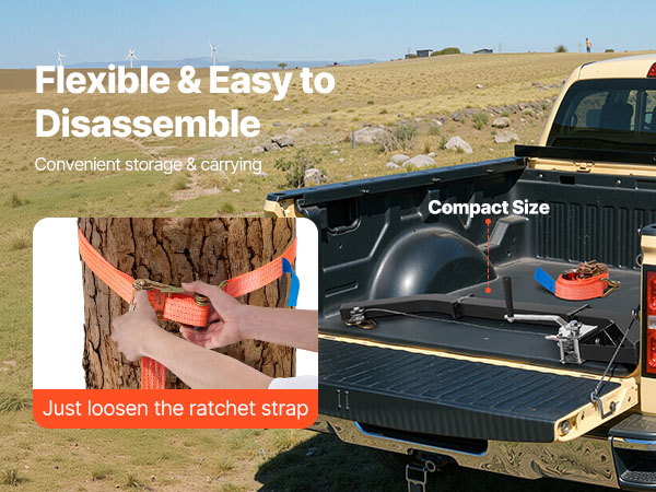 Räikkäkiristyshihnalla kiinnitettävä nostin