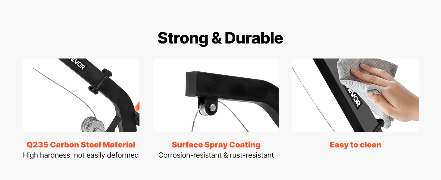 Q235-teräksestä valmistettu kestävä nostin