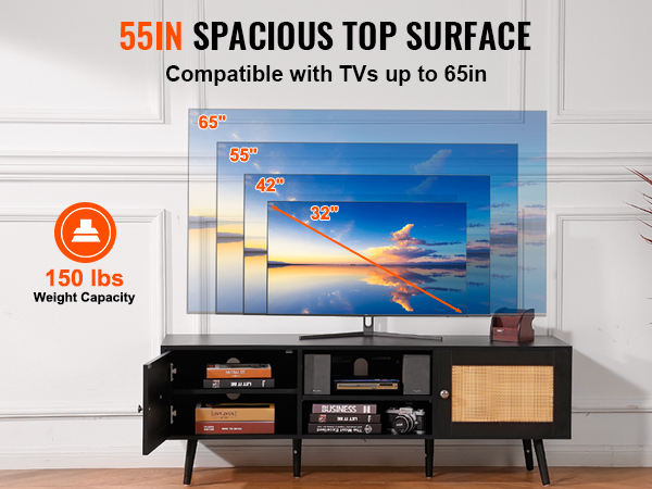TV-taso 65 tuuman televisiolla