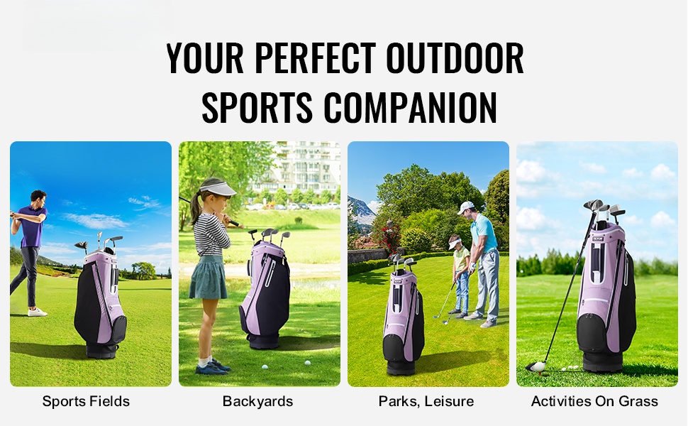 Golfbagin yksityiskohdat
