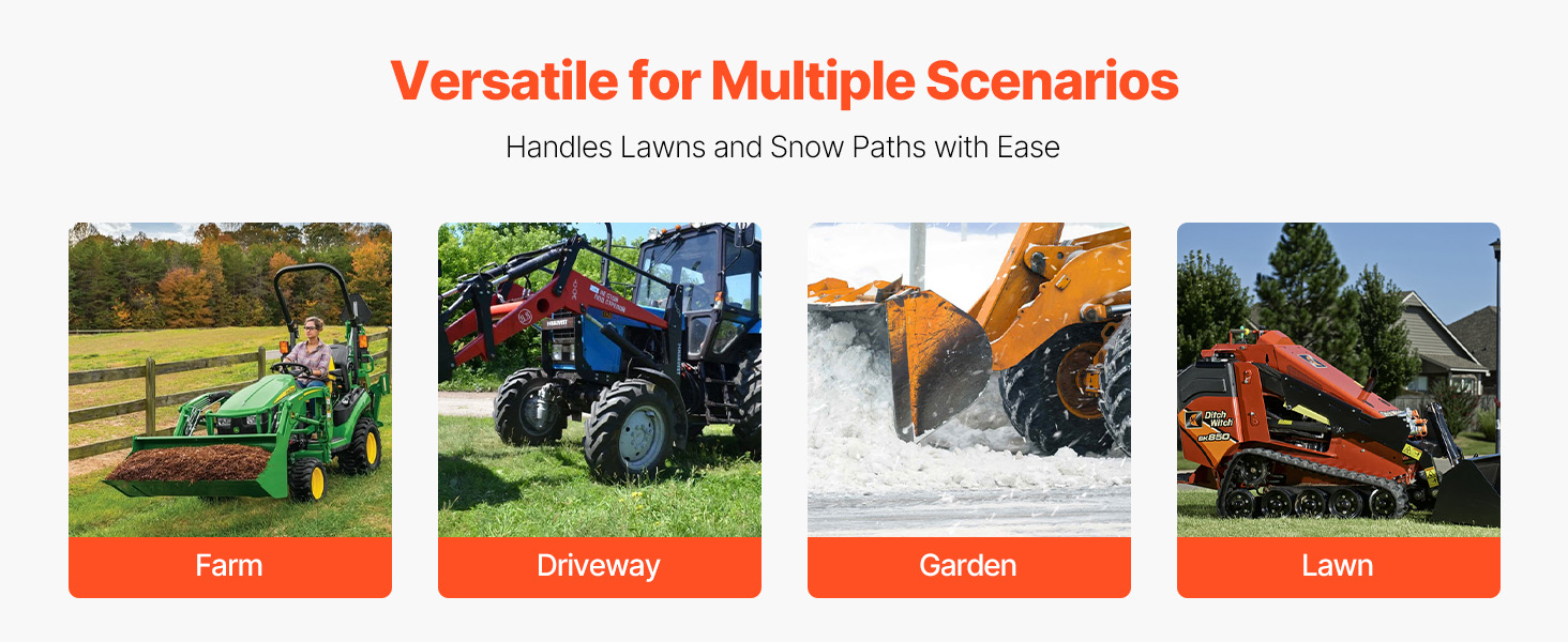 Käyttö nurmikolla ja ajotiellä