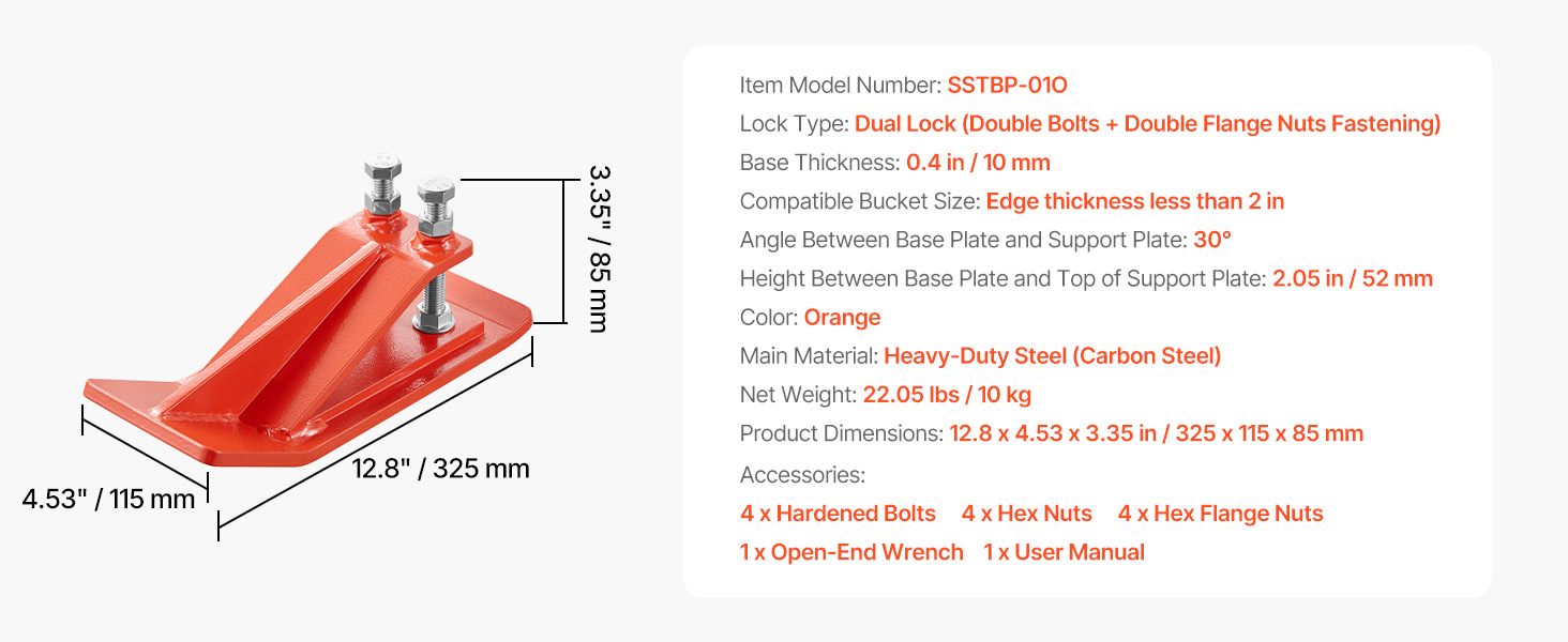 Kaksi kappaletta kauhan reunasuojaa