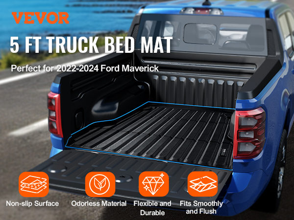 Kuormatilan maton istuvuus Ford Maverick -lavaan