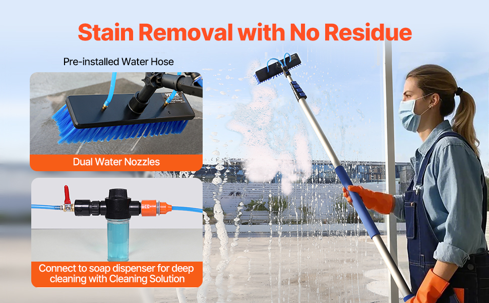 2 vesisuutinta tehokkaaseen puhdistukseen