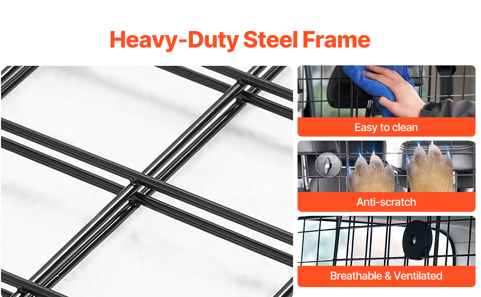 Takapenkin niskatukiin kiinnitettävä koiraverkko