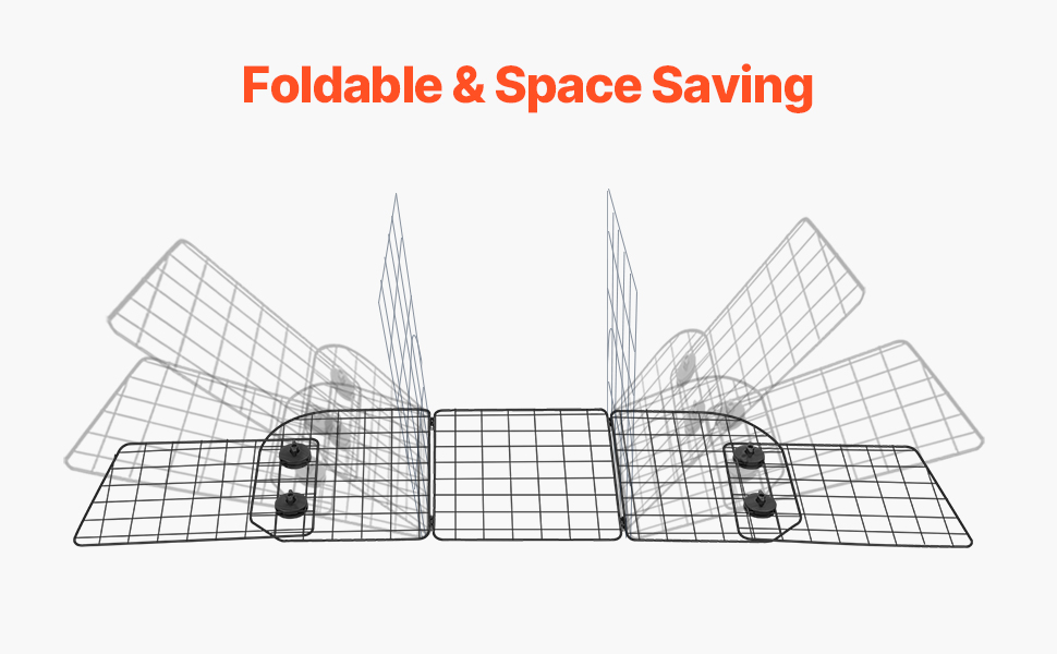 Säädettävä koiraverkko eri autoihin