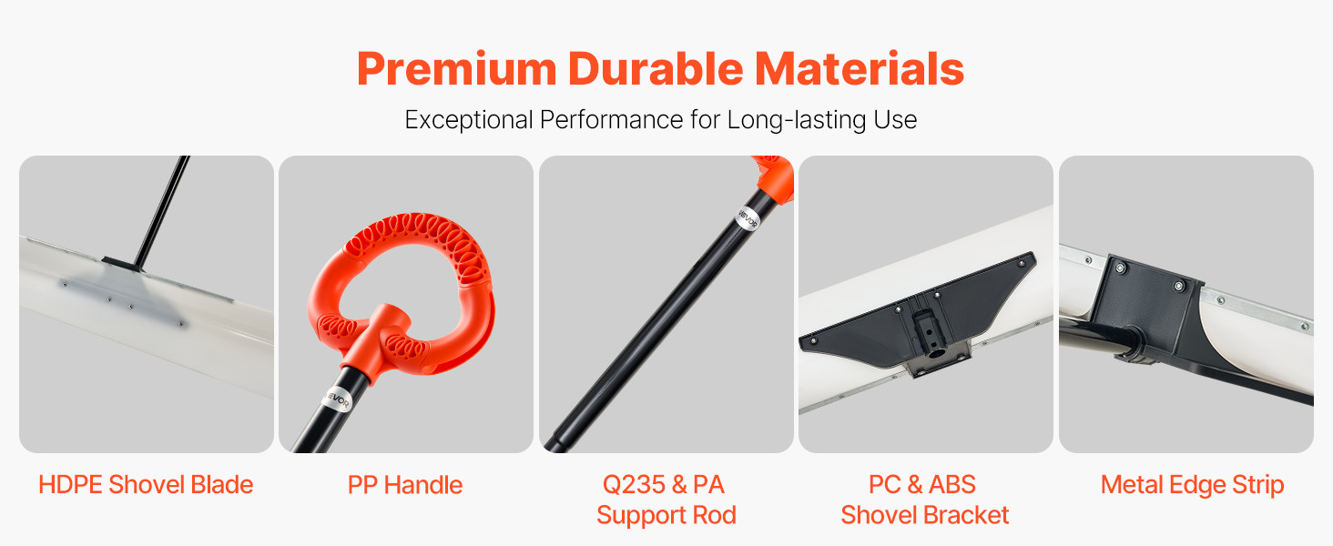 HDPE-terä ja metallinen reunalista